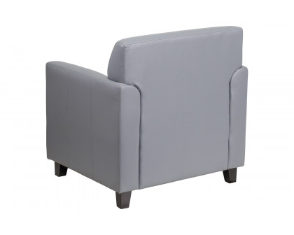 BLNK HERCULES Diplomat Series LeatherSoft Chair - Gray