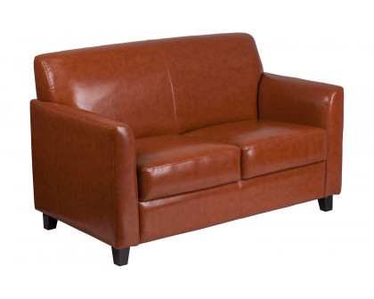 BLNK HERCULES Diplomat Series LeatherSoft Loveseat