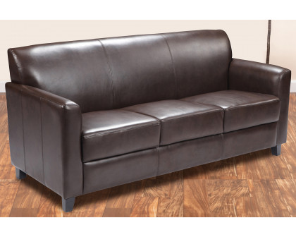 BLNK HERCULES Diplomat Series LeatherSoft Sofa