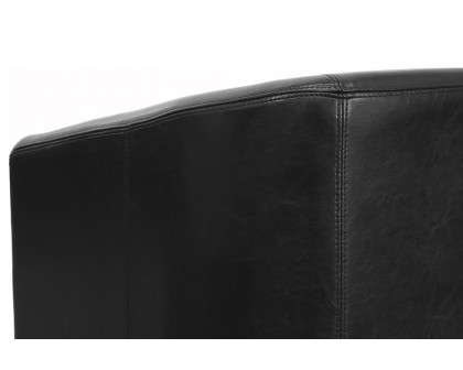 BLNK Katie LeatherSoft Lounge Chair - Black