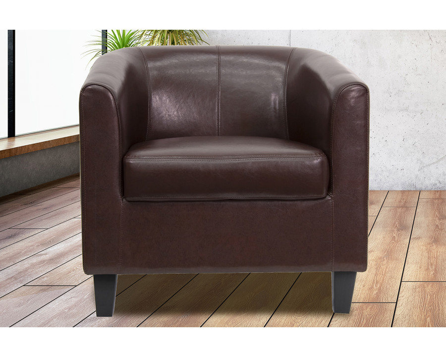 BLNK Katie LeatherSoft Lounge Chair