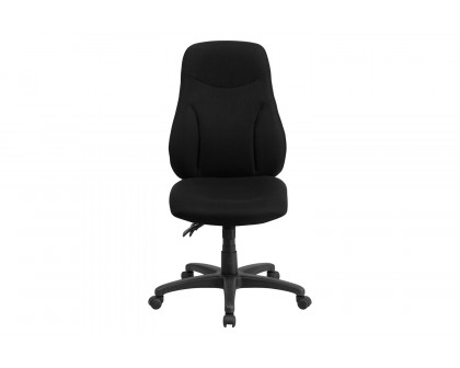 BLNK Hughes Fabric High-Back Multifunction Swivel Ergonomic Task Office Chair