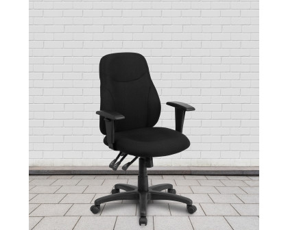 BLNK Brandy Fabric Mid-Back Multifunction Swivel Ergonomic Task Office Chair