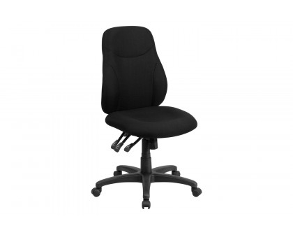 BLNK Brandy Fabric Mid-Back Multifunction Swivel Ergonomic Task Office Chair