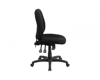 BLNK - Wade Fabric Mid-Back Multifunction Swivel Ergonomic Task Office Chair