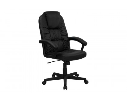 BLNK - Hansel LeatherSoft High-Back Executive Swivel Office Chair with Arms