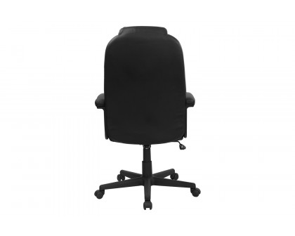 BLNK - Hansel LeatherSoft High-Back Executive Swivel Office Chair with Arms