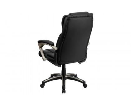 BLNK - Hansel LeatherSoft High-Back Folding Executive Swivel Office Chair with Arms