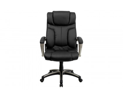 BLNK - Hansel LeatherSoft High-Back Folding Executive Swivel Office Chair with Arms