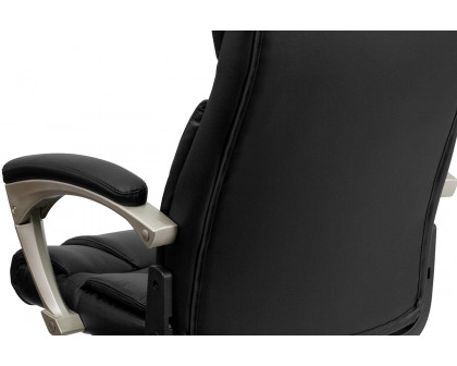 BLNK - Hansel LeatherSoft High-Back Folding Executive Swivel Office Chair with Arms