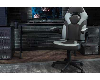 BLNK X10 Gaming Racing Office Ergonomic Computer PC Adjustable Swivel Chair with Flip-up Arms