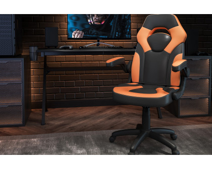 BLNK X10 Gaming Racing Office Ergonomic Computer PC Adjustable Swivel Chair with Flip-up Arms