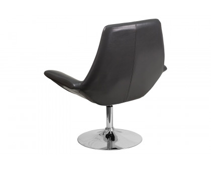 BLNK™ HERCULES Sabrina Series LeatherSoft Side Reception Chair - Gray