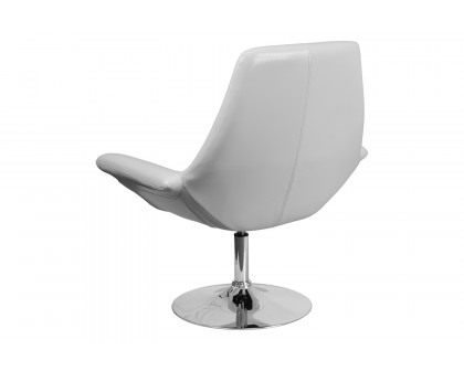 BLNK™ HERCULES Sabrina Series LeatherSoft Side Reception Chair - White