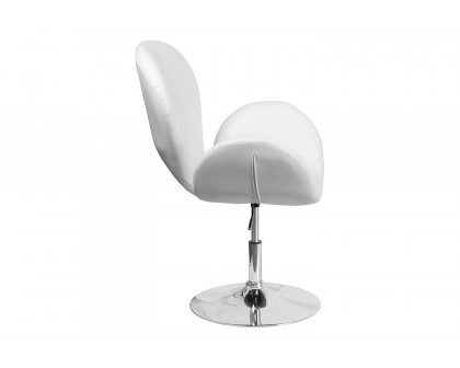 BLNK - HERCULES Trestron Series LeatherSoft Side Reception Chair with Adjustable Height Seat