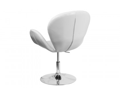 BLNK - HERCULES Trestron Series LeatherSoft Side Reception Chair with Adjustable Height Seat