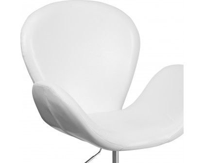 BLNK - HERCULES Trestron Series LeatherSoft Side Reception Chair with Adjustable Height Seat