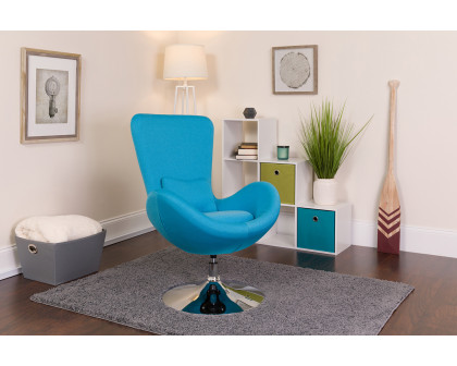 BLNK Egg Series Fabric Side Reception Chair