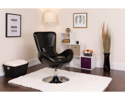 BLNK Egg Series LeatherSoft Side Reception Chair