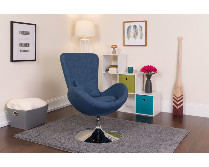 BLNK Egg Series Fabric Side Reception Chair