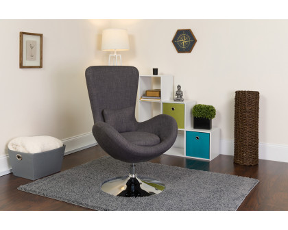 BLNK Egg Series Fabric Side Reception Chair