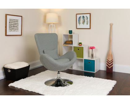 BLNK Egg Series Fabric Side Reception Chair