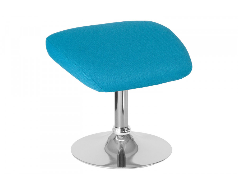 BLNK Egg Series Fabric Ottoman - Aqua