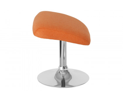 BLNK Egg Series Fabric Ottoman - Orange