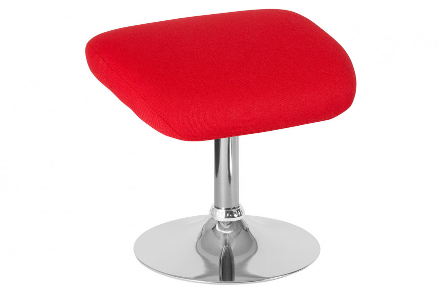 BLNK™ Egg Series Fabric Ottoman - Red