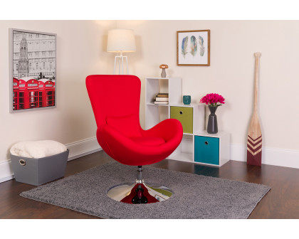 BLNK Egg Series Fabric Side Reception Chair