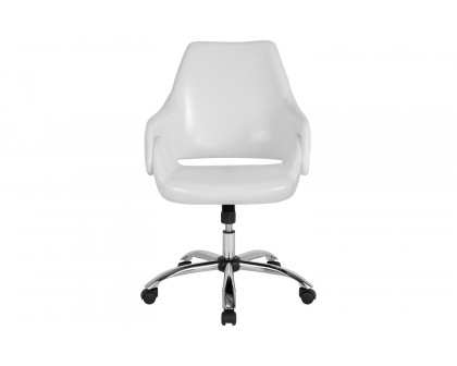 BLNK - Madrid LeatherSoft Home and Office Upholstered Mid-Back Chair