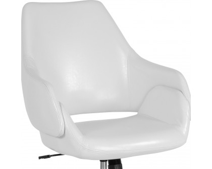 BLNK - Madrid LeatherSoft Home and Office Upholstered Mid-Back Chair