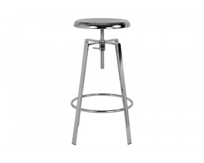 BLNK Toledo Industrial Style Bar Stool with Swivel Lift Adjustable Height Seat