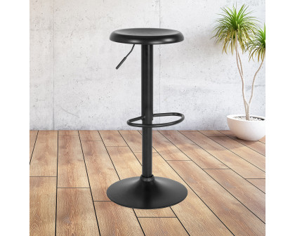 BLNK Madrid Series Adjustable Height Retro Bar Stool