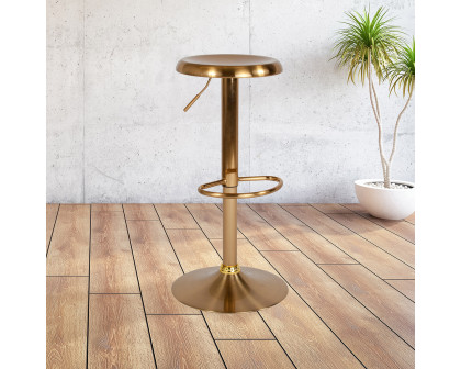 BLNK Madrid Series Adjustable Height Retro Bar Stool