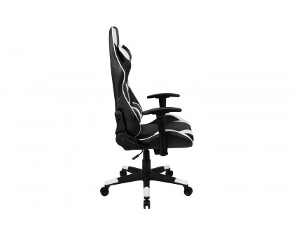 BLNK X20 Gaming Racing Office Ergonomic Computer PC Adjustable Swivel Chair with Fully Reclining Back - Black