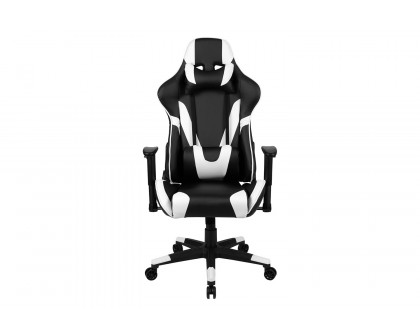 BLNK X20 Gaming Racing Office Ergonomic Computer PC Adjustable Swivel Chair with Fully Reclining Back - Black