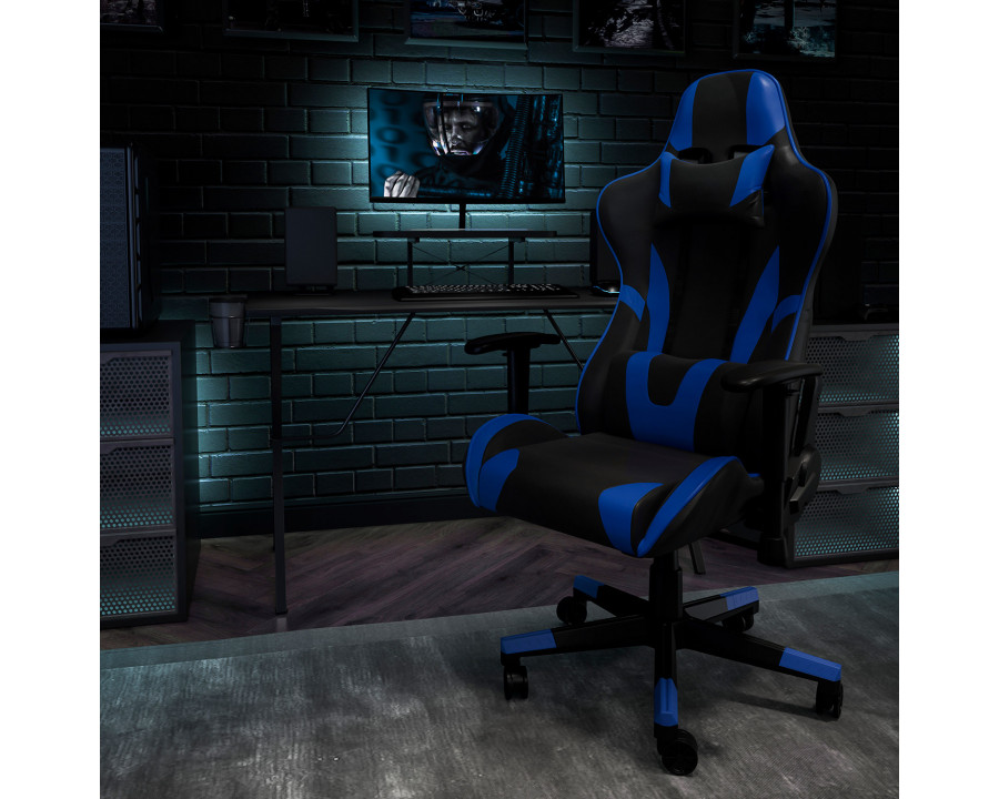 BLNK X20 Gaming Racing Office Ergonomic Computer PC Adjustable Swivel Chair with Reclining Back