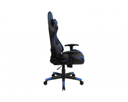 BLNK X20 Gaming Racing Office Ergonomic Computer PC Adjustable Swivel Chair with Reclining Back - Blue