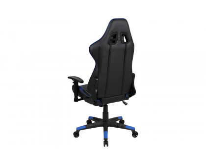 BLNK X20 Gaming Racing Office Ergonomic Computer PC Adjustable Swivel Chair with Reclining Back - Blue