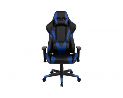 BLNK X20 Gaming Racing Office Ergonomic Computer PC Adjustable Swivel Chair with Reclining Back - Blue