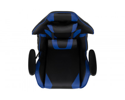 BLNK X20 Gaming Racing Office Ergonomic Computer PC Adjustable Swivel Chair with Reclining Back - Blue