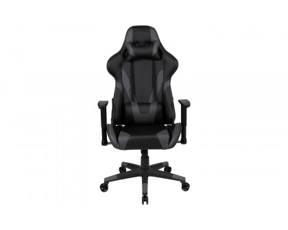 BLNK X20 Gaming Racing Office Ergonomic Computer PC Adjustable Swivel Chair with Reclining Back - Gray