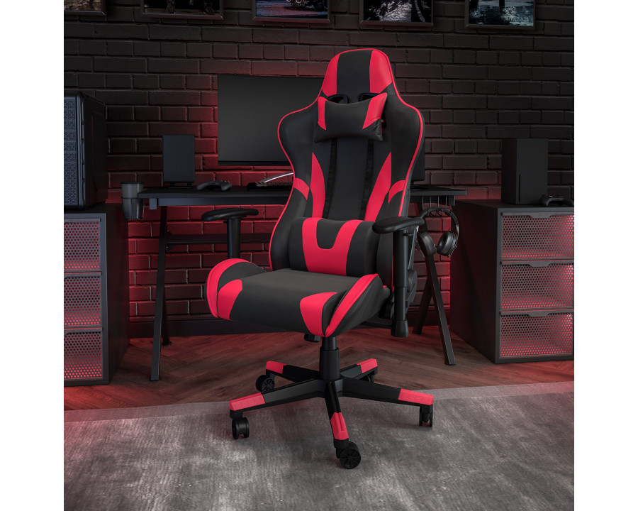 BLNK X20 Gaming Racing Office Ergonomic Computer PC Adjustable Swivel Chair with Fully Reclining Back