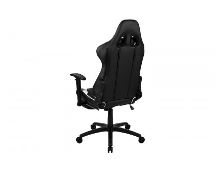 BLNK X30 Gaming Racing Office Ergonomic Computer Chair with Fully Reclining Back and Slide-Out Footrest - Black