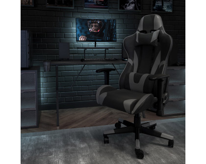 BLNK X30 Gaming Racing Office Ergonomic Computer Chair with Reclining Back and Slide-Out Footrest