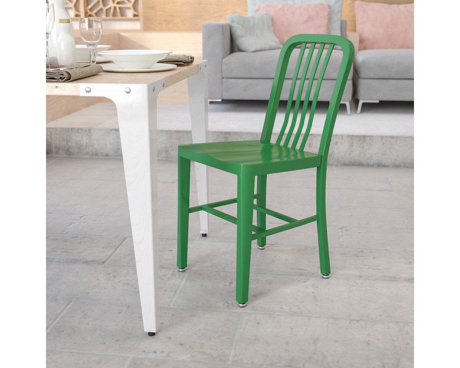 BLNK Gael Commercial Metal Indoor-Outdoor Chair