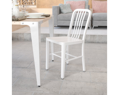 BLNK Gael Commercial Metal Indoor-Outdoor Chair