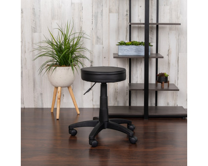 BLNK - Baker Adjustable Doctors Stool on Wheels with Ergonomic Molded Seat