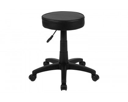 BLNK - Baker Adjustable Doctors Stool on Wheels with Ergonomic Molded Seat